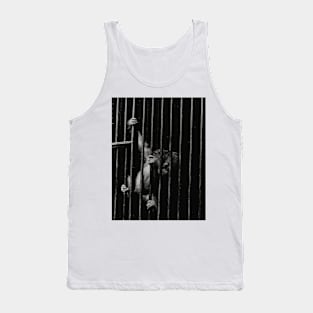 Vintage Baby Orangutan in NYC Zoo Tank Top